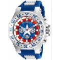 Invicta Marvel Captain America 52mm Limited Edition Chronograph Blue Watch