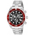 Invicta Men's Pro Diver 12570 Quartz 3 Hand Black Dial Watch