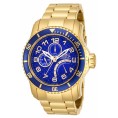 Invicta Men's Pro Diver 15342 Quartz Multifunction Blue Dial Watch