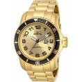 Invicta Men's 15350 Pro Diver Quartz 3 Hand Gold Dial Watch