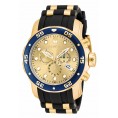 Invicta Men's 17881 Pro Diver Quartz Multifunction Gold Dial Watch