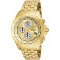 Invicta Men's Aviator 18854 Quartz Multifunction Gold Dial Watch