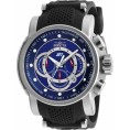 Invicta Men's 19320 S1 Rally Quartz Multifunction Blue Dial Watch