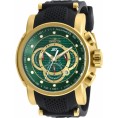 Invicta Men's 19329 S1 Rally Quartz Multifunction Green Dial Watch