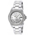 Invicta Women's 20213 Angel Quartz 3 Hand Silver Dial Watch