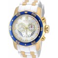 Invicta Men's 20293 Pro Diver Quartz Chronograph Silver Dial Watch