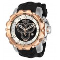 Invicta Men's 20408 Venom Quartz Chronograph Black, Silver Dial Watch