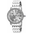 Invicta Women's 21411 Angel Quartz Multifunction Silver Dial Watch