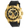 Invicta Men's 21738 Aviator Quartz Multifunction Black Dial Watch