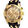 Invicta Men's Pro Diver 22342 Quartz Chronograph Gold Dial Watch