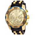 Invicta Men's Pro Diver 22345 Quartz Chronograph Gold Dial Watch