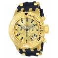 Invicta Men's 22365 Subaqua Quartz 3 Hand Gold Dial Watch