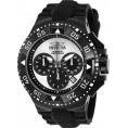 Invicta Men's 23040 Excursion Quartz Chronograph Silver, Black Dial Watch