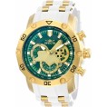 Invicta Men's Pro Diver 23422 Quartz Multifunction Green Dial Watch