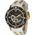 Invicta Men's 23701 Pro Diver Quartz Chronograph Black Dial Watch