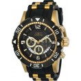 Invicta Men's Pro Diver 23702 Quartz Chronograph Black Dial Watch