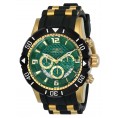 Invicta Men's 23703 Pro Diver Quartz Chronograph Green Dial Watch