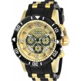 Invicta Men's 23705 Pro Diver Quartz Chronograph Gold Dial Watch