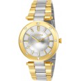 Invicta Women's 23725 Angel Quartz 3 Hand Silver Dial Watch