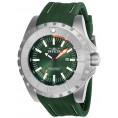 Invicta Men's 23738 Pro Diver Quartz 3 Hand Green Dial  Watch