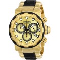 Invicta Men's 23978 Specialty Quartz Chronograph Gold Dial Watch