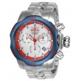 Invicta Men's 24246 Venom Quartz Chronograph Silver Dial Watch