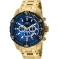 Invicta Men's 24856 Pro Diver Quartz Chronograph Silver Dial Watch