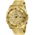 Invicta Men's 25786 Pro Diver Quartz 3 Hand Gold Dial Watch