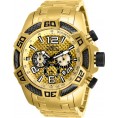 Invicta Men's Pro Diver 25854 Quartz Chronograph Gold Dial Watch