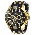 Invicta Men's 26086 Pro Diver Quartz Chronograph Black Dial Watch