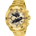 Invicta Men's 26098 S1 Rally Quartz Multifunction Gold Dial Watch