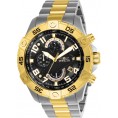 Invicta Men's 26100 S1 Rally Quartz Multifunction Black Dial Watch