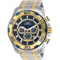 Invicta Men's 26296 Pro Diver Quartz Chronograph Blue Dial Watch