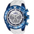 Invicta Men's 26300 Speedway Quartz Chronograph Light Blue, Silver Dial Watch