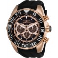 Invicta Men's 26304 Speedway Quartz Multifunction Rose Gold, Black Dial Watch