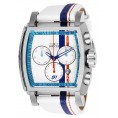 Invicta Men's 26394 S1 Rally Quartz Chronograph White, Blue, Red Dial Watch