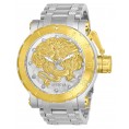 Invicta Men's 26508 Coalition Forces Automatic 3 Hand Silver, Gold Dial Watch