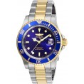 Invicta Men's 26972 Pro Diver Quartz 3 Hand Blue Dial Watch