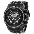 Invicta Men's 27007 Marvel Quartz Chronograph Black, Silver Dial Watch