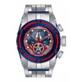 Invicta Men's 27045 Marvel Quartz Chronograph Blue, Red Dial Watch