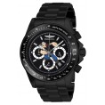 Invicta Men's 27413 Character  Quartz Chronograph Black Dial Watch