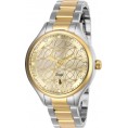 Invicta Women's 27435 Angel Quartz 3 Hand Gold Dial Watch