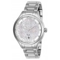 Invicta Women's 27438 Angel Quartz 3 Hand White Dial Watch