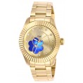 Invicta Women's 27439 Angel Quartz 3 Hand Gold, Blue Dial Watch