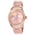 Invicta Women's 27443 Angel Quartz 3 Hand Rose Gold, Pink Dial Watch