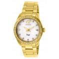 Invicta Women's 27446 Angel Quartz 3 Hand White Dial Watch