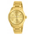 Invicta Women's 27460 Angel Quartz 3 Hand Gold Dial Watch