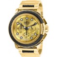 Invicta Men's 27494 Bolt Quartz Chronograph Gold Dial Watch