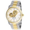 Invicta Men's 27561 Objet D Art Automatic 3 Hand Silver Dial Watch