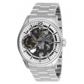 Invicta Men's 27565 Vintage Mechanical 3 Hand Silver Dial Watch